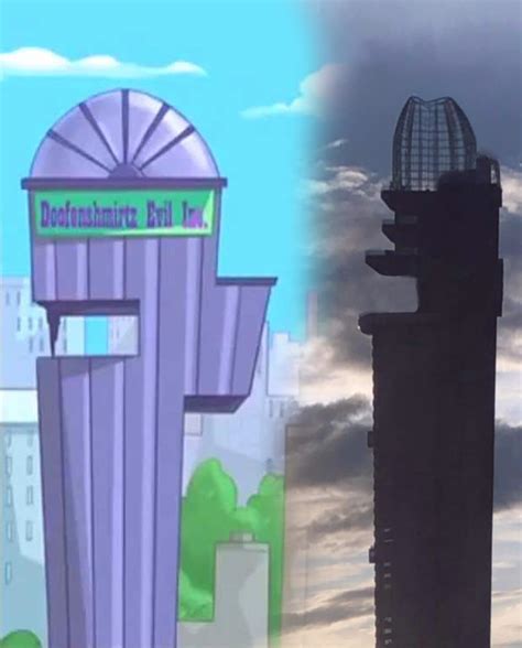 doofenshmirtz building real life|doofenshmirtz evil incorporated inside.